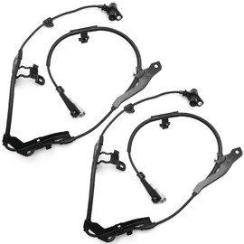 DUZFOREI 89543-0C010 1 Set ABS Wheel Speed Sensor, Replacement for Toyota Sequoia 4.7L 2001-2007, Replacement for Toyota Tundra 3.4L 2001-2004, Replace 89542-0C010 ALS664 5S6827 SU8327