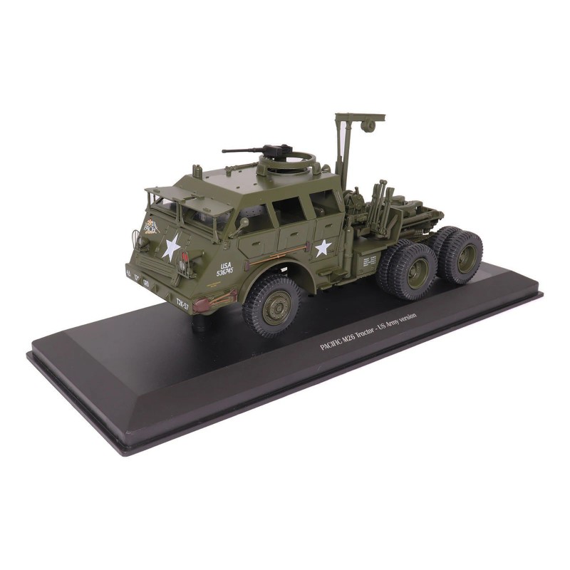 DCD Pacific M26 Tractor in Olive Drab 1/43 Scale Diecast