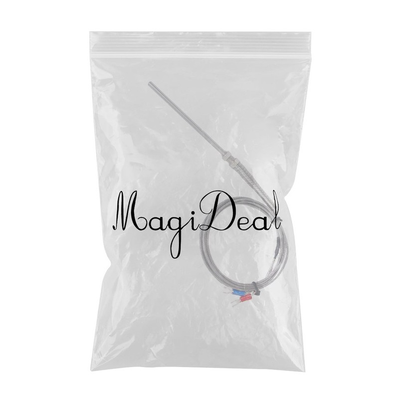 Kタイプ 熱電対センサー　100mm　 -100°C to 1250°C　プローブ2M