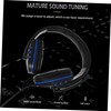 KONTONTY Noise Reduction Gaming Headphones with Flexible Retractable Headband Compatible