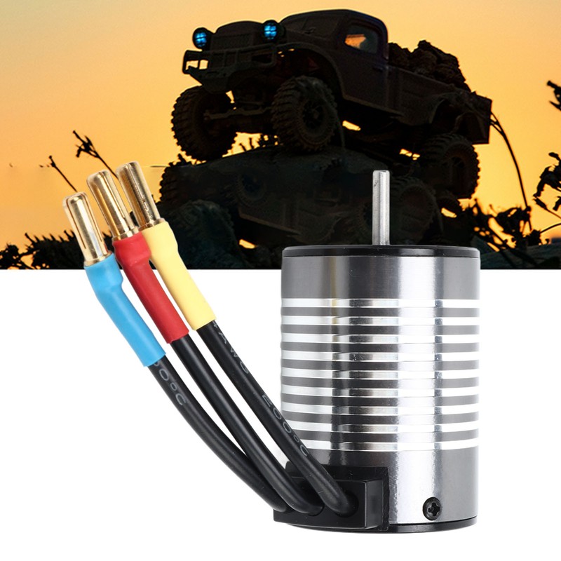3650 Brushless Motor High Speed Large Torsion Waterproof 3500KV for
