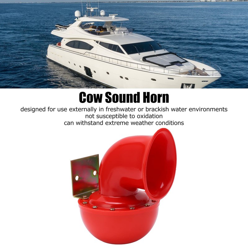 Super Loud Air Bull Horn, Car Bull Sound Horn, 12V