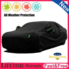 Unbranded For Chevy Monte Carlo 95-07 Car Cover Outdoor Waterproof All Weather Protection