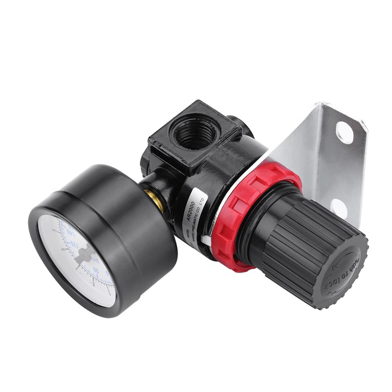 with Bracket Pneumatic Air Pressure Regulator, Air Compressor Control Valve