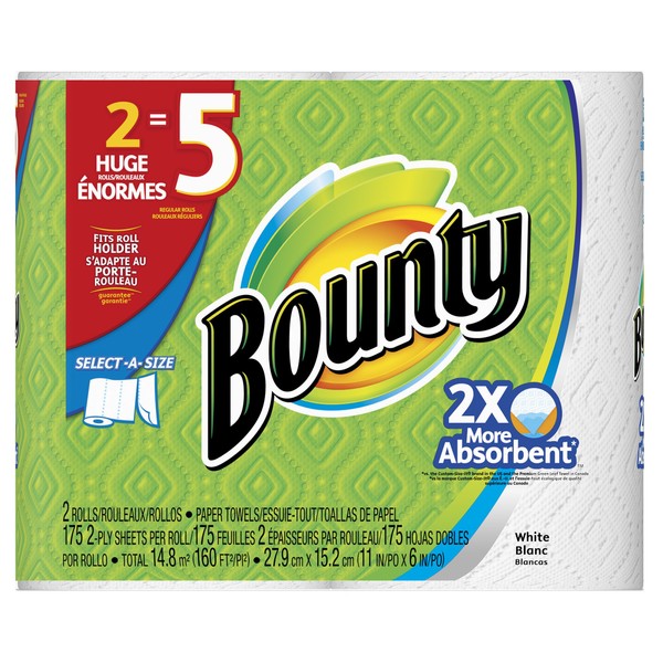 Bounty towels, 8 count (old version)