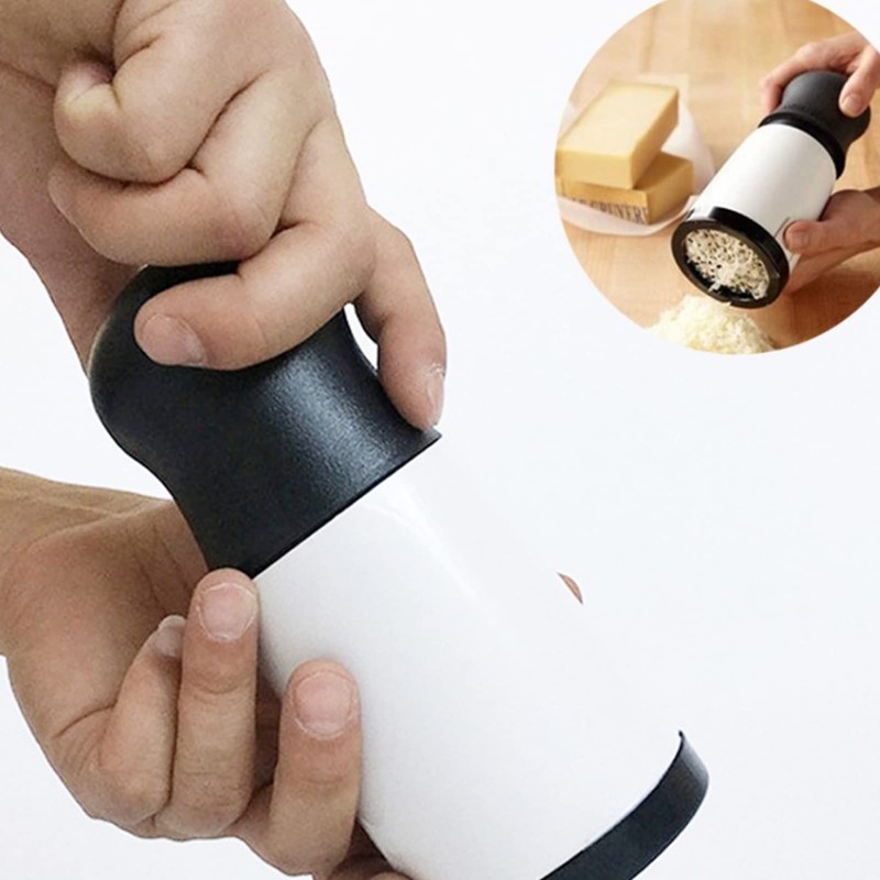 Cheese Grater, ABS Cheese Grinder, Large Capacity, Durable, Easy to