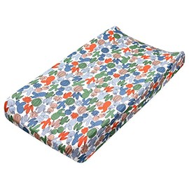 HonestBaby Organic Cotton Changing Pad Cover, Cactus, One Size D131E