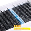 Lash Clusters 240 Pcs Individuals Eyelash Extensions 16-20MM Dramatic Long