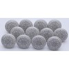 12 x Grey & White Knobs Grey & White PUSHPACRAFTS