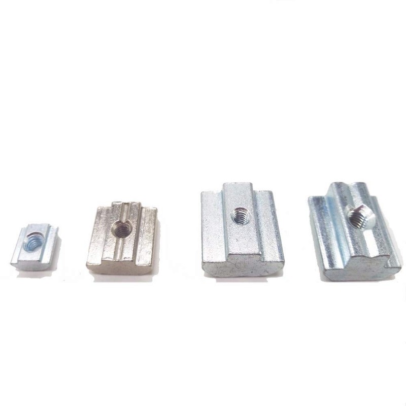30 Pcs T-Slot Nuts 20 Rail Aluminum M3 Slider Nuts
