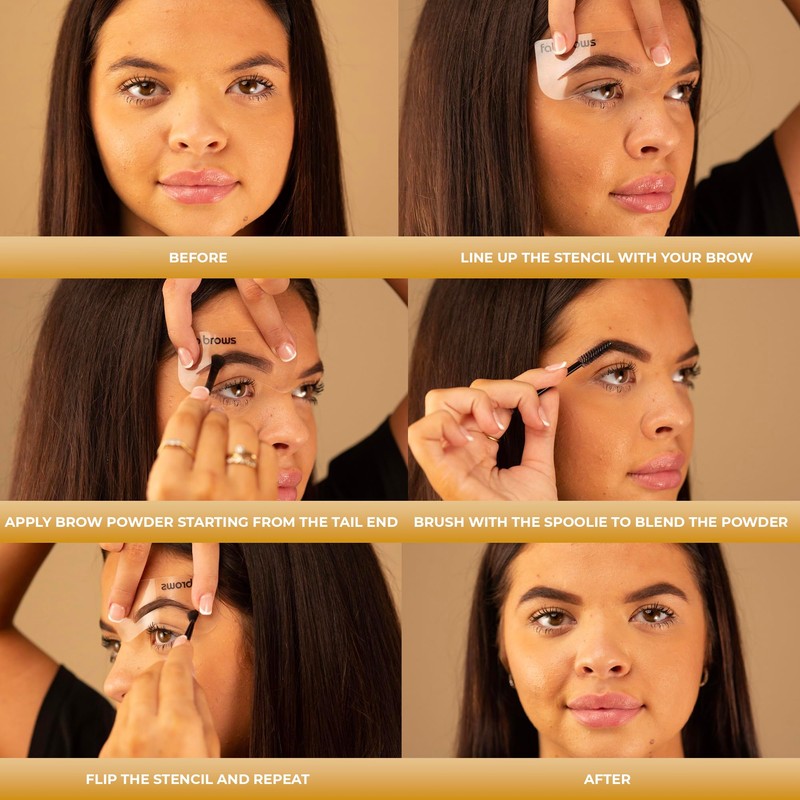 Fab Brows Duo Eyebrow Kit - Light / Medium Brown