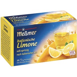 Meßmer Country Tea I Italian Lime Tea I 20 Tea Bags I Gluten Free I Lactose Free I Vegan