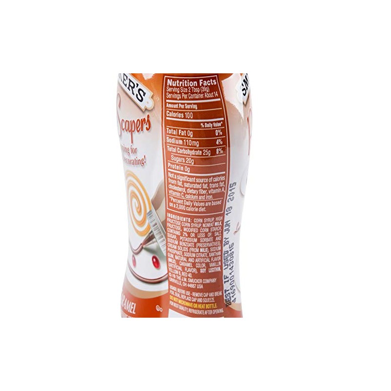 Smucker's PlateScraper Plate Decorating Dessert Topping, 19.5 Fl Ounce