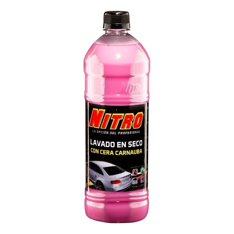Lavado En Seco Con Cera Carnauba Nitro De 900 Ml