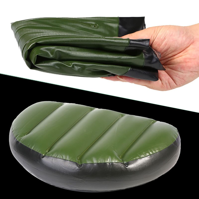 Pack of 2 Inflatable Boat Cushion, Adjustable Inflatable Seat for