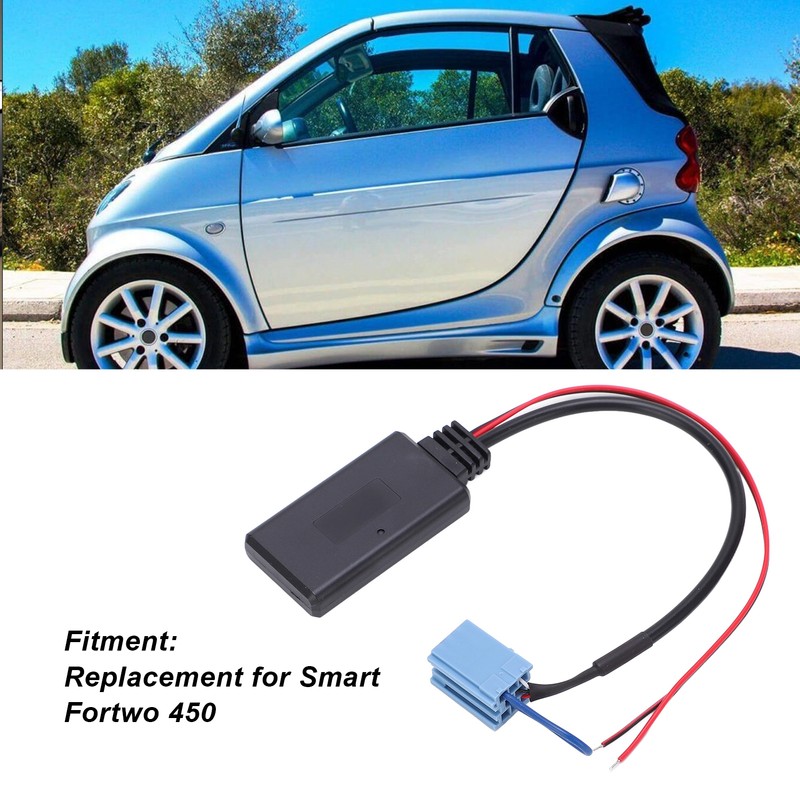 Car Bluetooth AUX in Module 8Pin MINI ISO Wireless Replacement