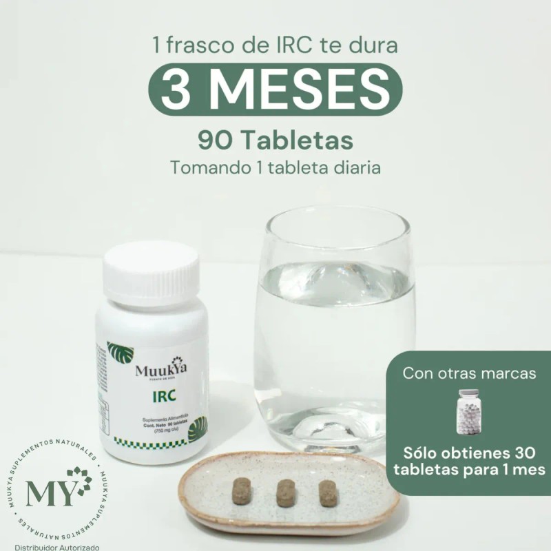 Muukya Irc Suplemento Renal Meses 90t 750mg Sabor