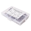 200PCS Hex Bolts Screw 304 Stainless Steel Anti Oxidation Metric