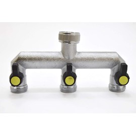 S&M s & m 550256 Triple 3 Way Valve 3/4 "x 3/4"