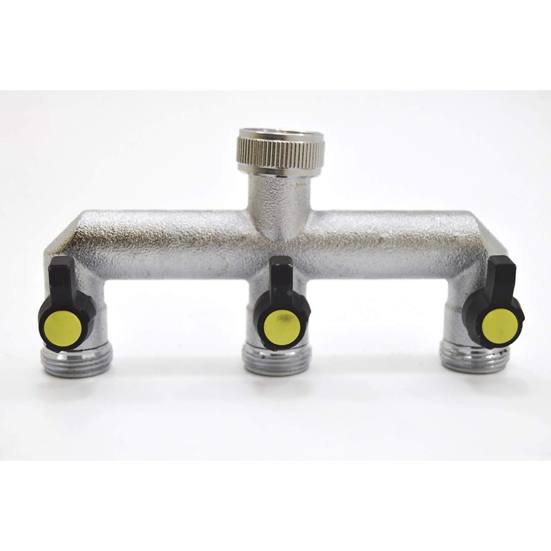 S&M s & m 550256 Triple 3 Way Valve 3/4 "x 3/4"
