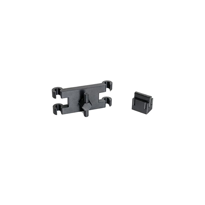 Dual Launcher Coupler Link for Beyblade X, Tool-Free Snap-Fit Connector