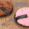 4 Stück Mikrofaser Abschminktücher Cotton Pads, mit Waschbarem Wäschesack,Organische Make-Up-Entferner-BaumwollschwäMme,