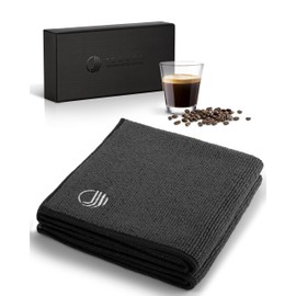JODORA 2 Barista Cloths Extremely Absorbent – Portafilter Accessories – 30 x 30 cm for Portafilter Machine & Steam Roller – Barista Accessories