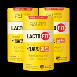 Lactopit Gold Latopic Raw Lactobacillus Bifidobacterium 100 packets Lactobacillus Lactobacillus Approximately 3 months supply / 락토핏 골드 라토픽 생유산균 비피도박테리움 100포 락토바실러스 유산균 약3개월분