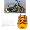 Motorcycle Gear Shifter Peg 360° Roating Anti Slip Golden Shift