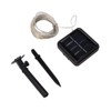 200 LED Solar Light Waterproof Adjustable Height Decorative Solar Rope