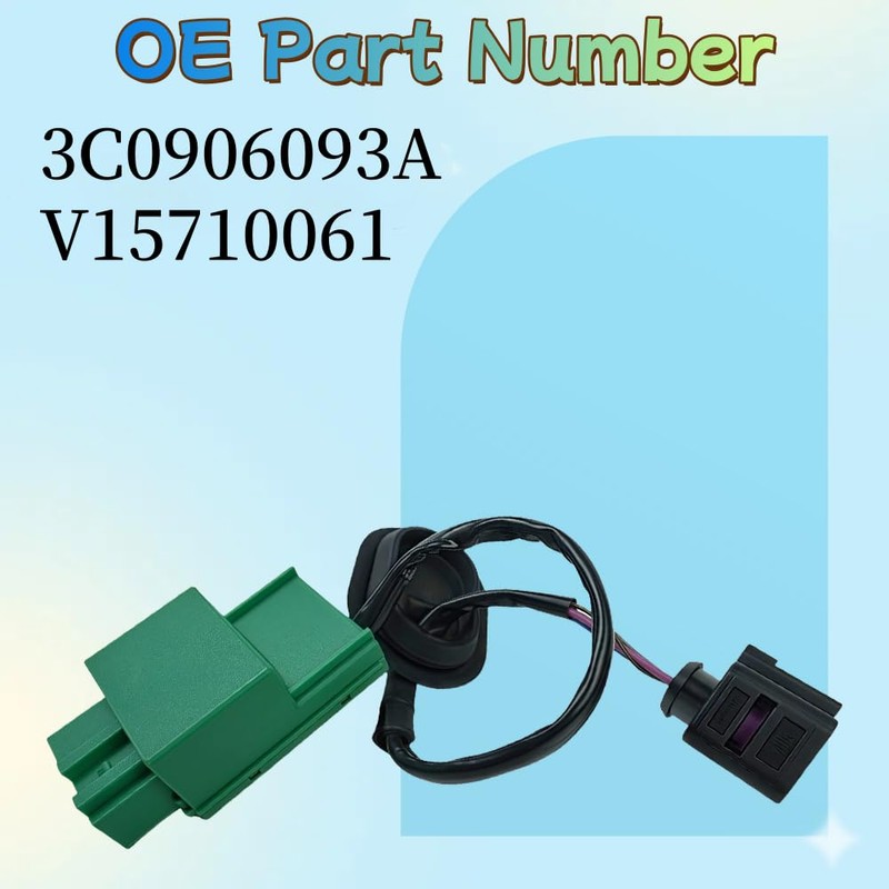 3C0906093A Fuel Injection Control Module,Replaces V15710061,Compatible with 2006-2017 TT CC