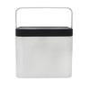 MasterClass Stainless Steel Compost Bin with Antimicrobial Lid
