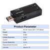 VOKTTA USB 3 Port Tester Voltage Tester Meter Voltmeter Current