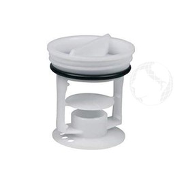 Genuine Beko Washing Machine Drain Pump Filter White Replacement Part Number: 2872700100
