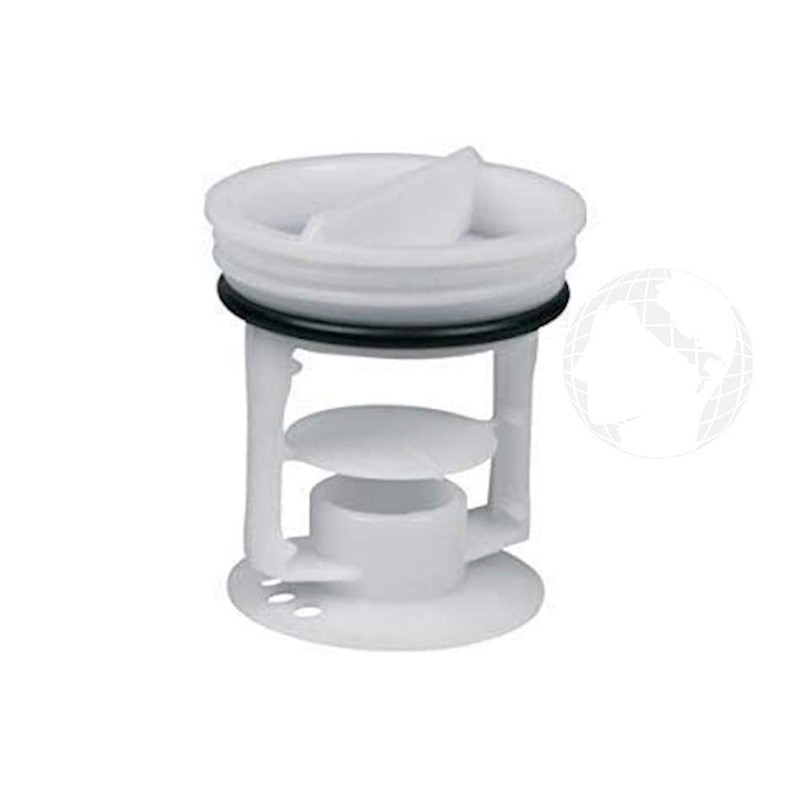 Genuine Beko Washing Machine Drain Pump Filter White Replacement Part