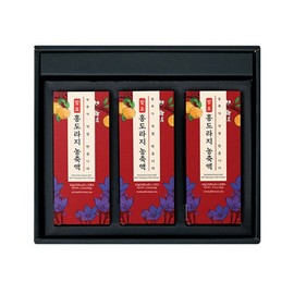 청숨3중3포 발효 홍도라지 배 농축액 선물세트 3호 Fermented Hong Doraji Pear Concentrate Gift Set No. 3 with Triple Triple Fermentation