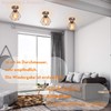 TOKIUS Ceiling Light 16 cm Vintage Ceiling Light in Industrial