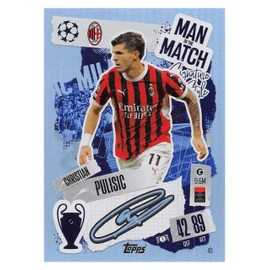Match Attax 2024 2025 Christian Pulisic Man of The Match Trading Card