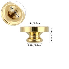 LALAFINA Vintage Wax Seal Stamp Set for Envelopes Invitations Letters Metal Stamping Head