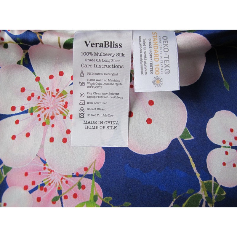 VeraBliss Silk Pillowcase for Hair and Skin - Only 100%