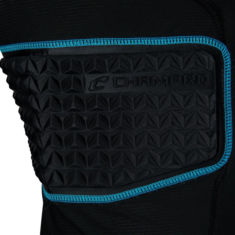 Champro Bull Rush Compression Jersey Adult, L, Black