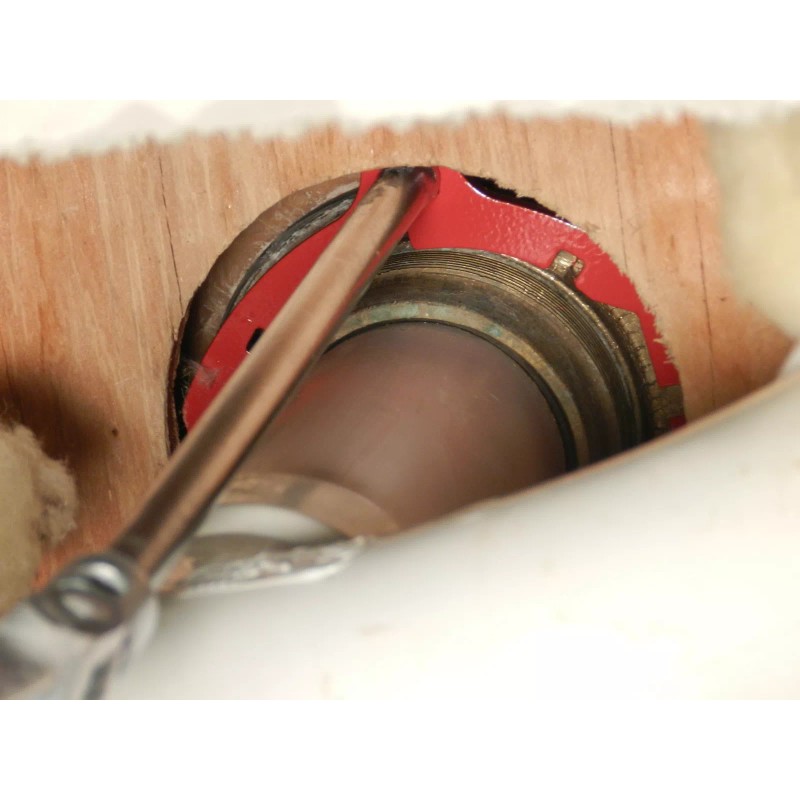 DICK THOMAS SPECIALTY TOOLS Shower Drain Wrench Brass 4&8 tab