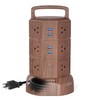JACKYLED Power Strip Tower Surge Protector with 6.5ft Extension Cord