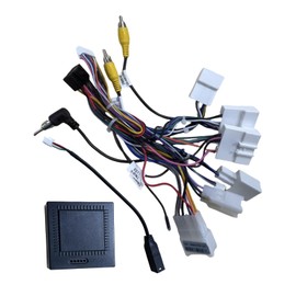 Epronic Car Stereo Radio Wiring Harness for Toyota Camry Corolla RAV4 Prado Fortuner Highlander Tundra Yaris, 16PIN Power Cable Adapter with JBL Amplifier Backup Camera Steering Wheel Control CANBUS