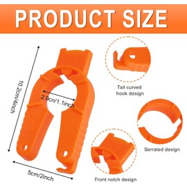 Plastic Bottle Cap Opener，Multifunctional Rheumatoid Arthritis Bottle and Can Opener, Plastic Water Bottle, Twist-Off, Pull Tab Soup, for Weak Hands, Seniors（3 PCS）