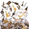 stino Music Charms 100g, Silver & Gold Guitar Charms for