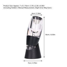 Wine Aerator, Durable Bernoulli Principle Decanter Made of Plastic, Wine Aerator, Pourer, Improves Taste, Wine Aerator for Home Bar