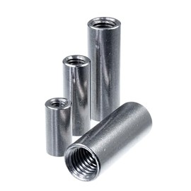 SECCARO 20 x M8 x 25mm Stainless Steel V2A VA A2 Round Female Threaded Sleeve