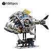 Mechanical Sea Animal Building Blocks for DIY Construction – Motorized