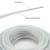 URHELP Trimmer Line 40m x 3mm Heavy Duty Strimmer Wire